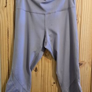 Champion Womens Gray Leggings Yoga Pants Capri Size XXL